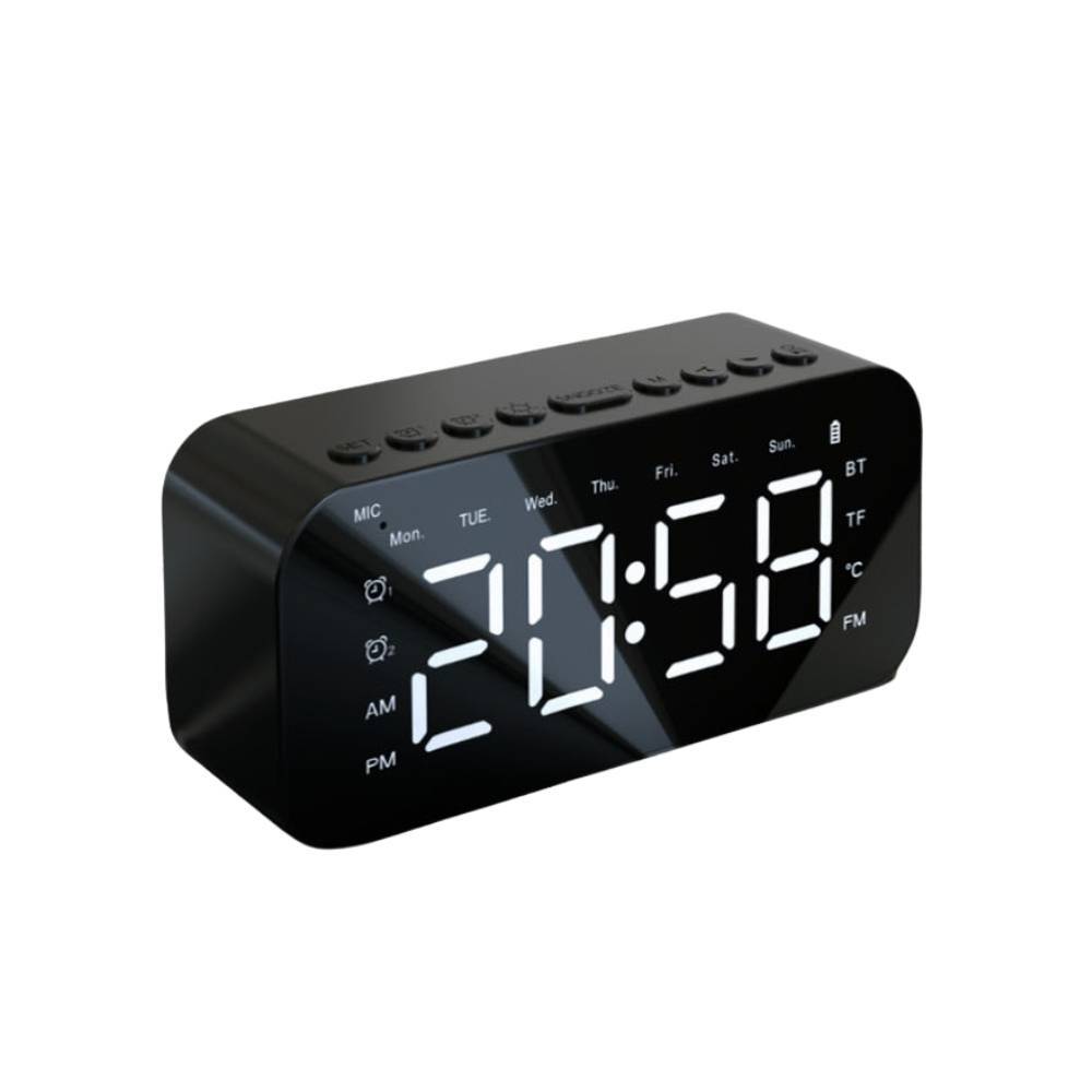 41 FullHD spy camera bluetooth speaker with alarm clock 3