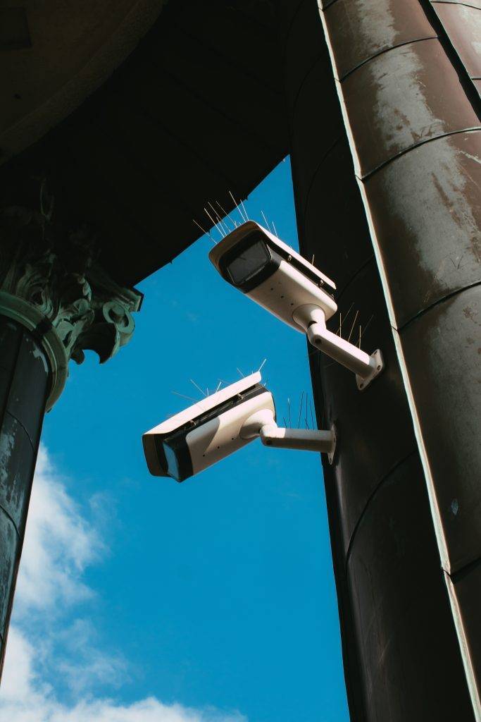 Bullet security cameras outdoor